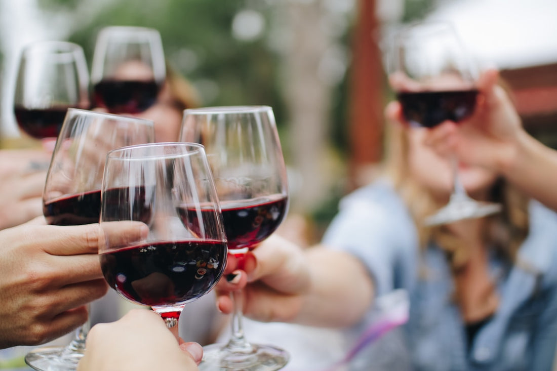 glass of wine alcohol evening drink sleep disruption recovery